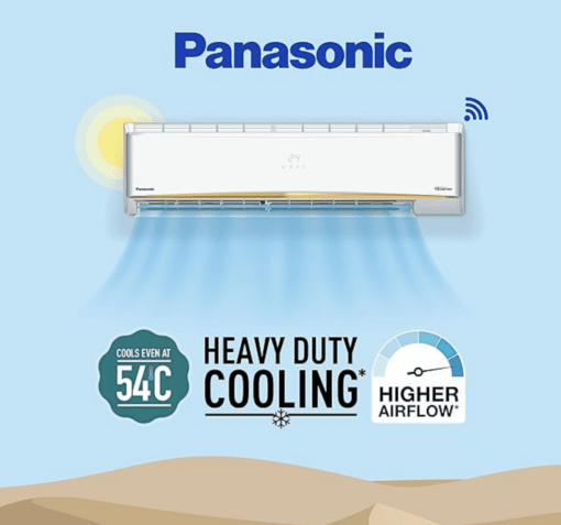 Panasonic 2.2 Ton 4 Star Inverter Split Smart AC (Copper, 7 in 1 Convertible, Twin Cool Inverter, Wifi enabled, 4 Way Swing, PM 0.1 Air Purification Filter,CS/CU-QU26ZKYF, 2023 Model, White) - Image 4